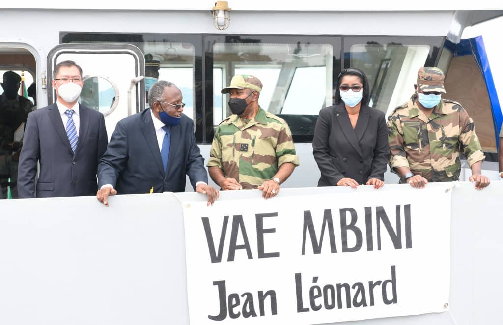 Le président de la République durant la photo de famille 