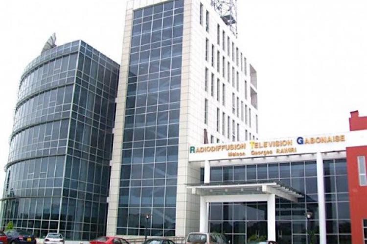 Le bâtiment du Groupe Gabon Télévisions 