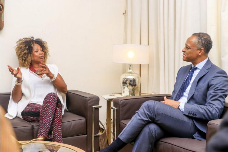 Omnisports : Laura Flessel veut apporter son expérience au Gabon