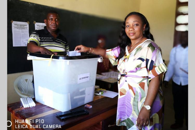 Département de la Zadié : Koho-Nlend élue, ballottage entre Efoucka et Ngozo Issondou