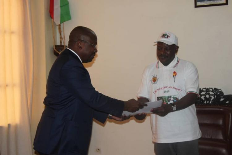 CEEAC/Processus de réformes : Le chef de la diplomatie gabonaise chez Pierre Nkurunzinza