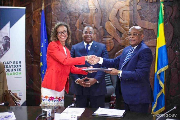 Gabon-UE : Signature d'une convention de financement