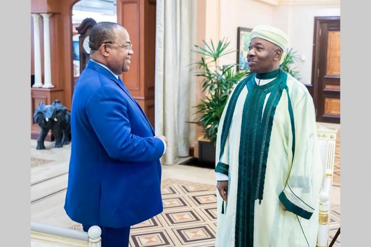 Activités présidentielles : Ali Bongo Ondimba préoccupé par la situation des sinistrés