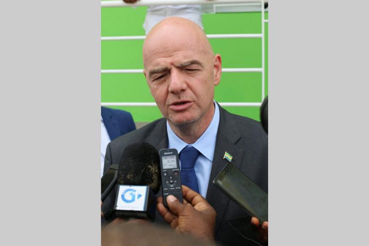 Championnat : Infantino souhaite la reprise dans les meilleurs délais