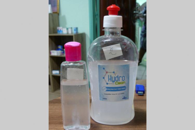 Fausses solutions hydroalcooliques : Démantèlement d'un réseau de production