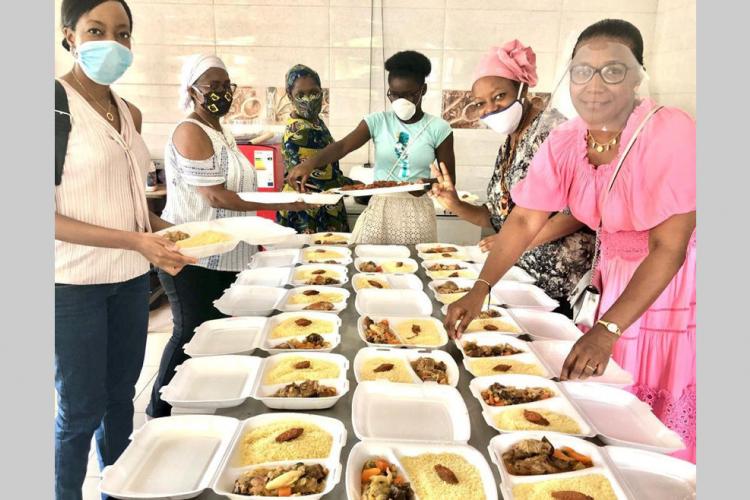 Covid-19 : une semaine de repas pour les soignants de l'HIAA