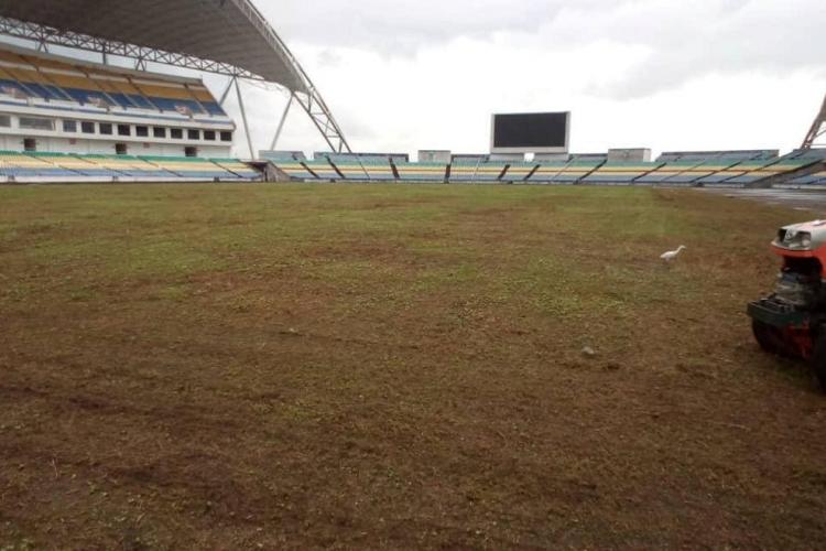 Infrastructure : début des travaux au stade de l'Amitié d'Angondjé