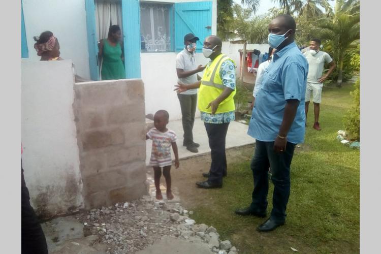 Owendo : kits alimentaires de Bongo Valentin au 2e arrondissement