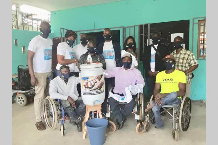 Handicap : des masques et des lave-mains offerts