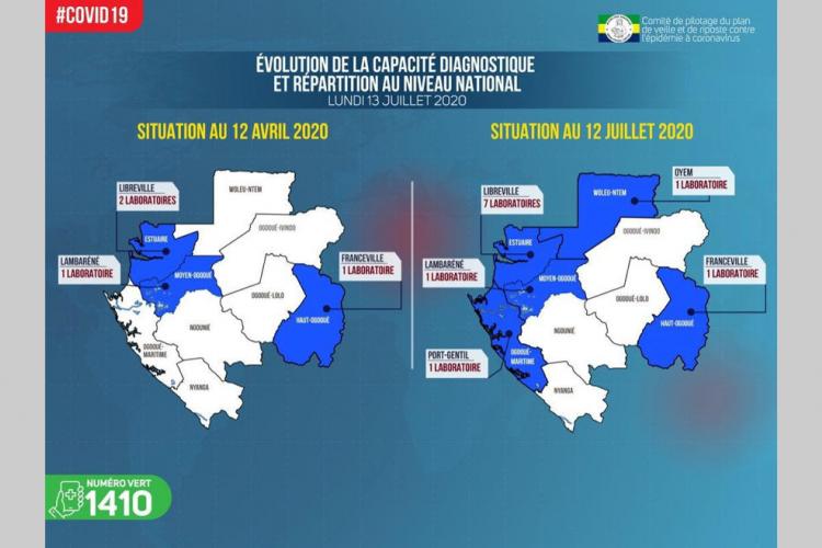 Tests : laboratoires en augmentation et zones non couvertes