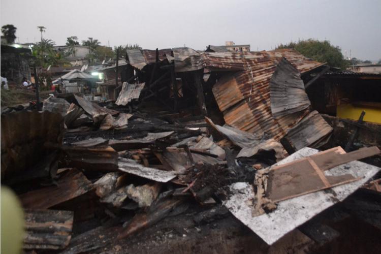 Incendie : le chef du quartier Nkembo-Nord et sa famille sinistrés