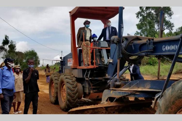 Axe Malibé-I-Malibé-II  : lancement des travaux de réhabilitation