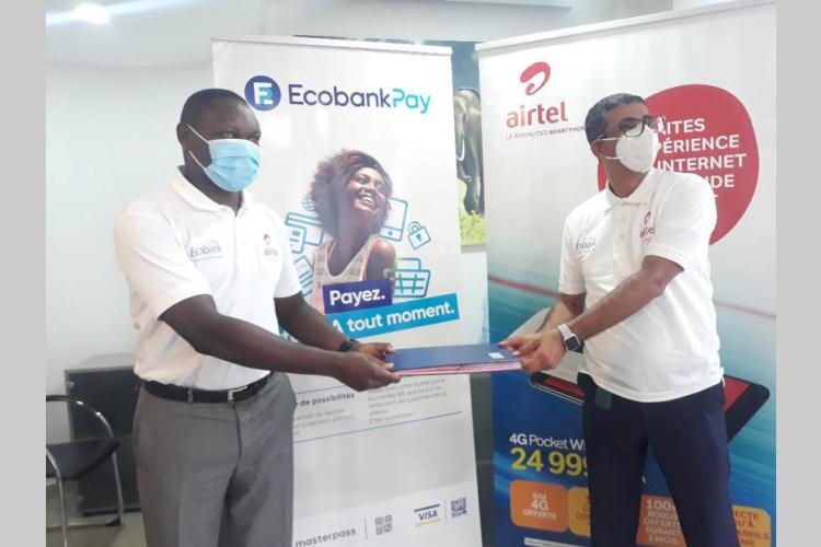 Banque : Ecobank en partenariat avec AirtelMoney