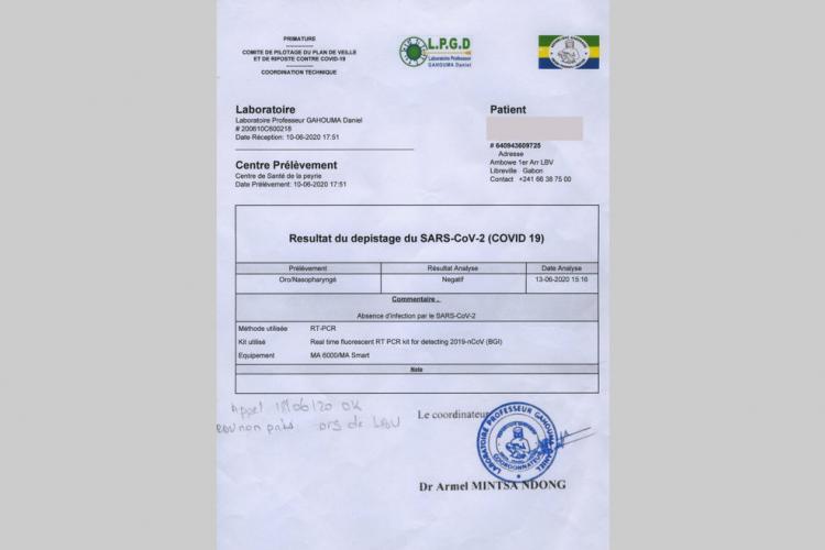 Covid-19 : des résultats falsifiés circulent !