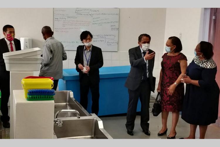 Capal : le nouvel ambassadeur du Japon en visite
