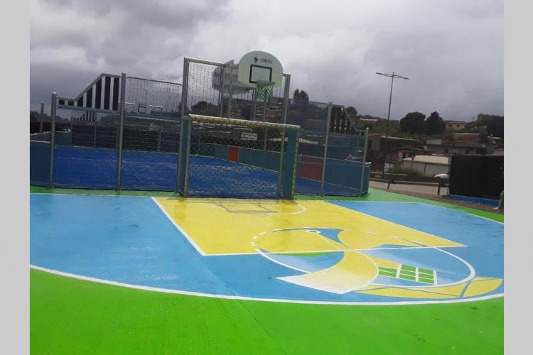 ONDSC : deux plateaux multisports dans la zone du PK7