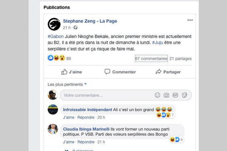 Fake news : Julien Nkoghe Bekale est bel et bien en liberté