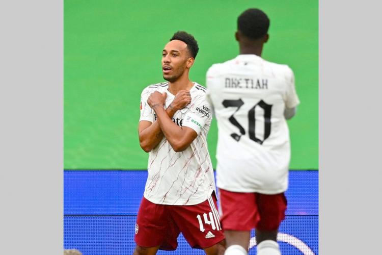Football : Aubameyang dans le onze-type des joueurs africains du week-end