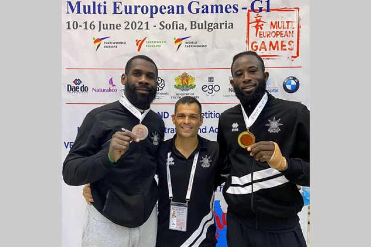 Multi european games de taekwondo : Antony Obame encore en bronze