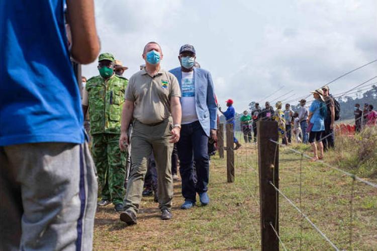 Conflit homme-éléphant : La barrière de Guiti-Ibatu inaugurée