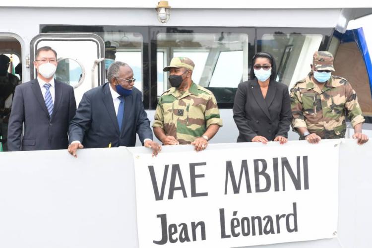 Le président de la République durant la photo de famille 